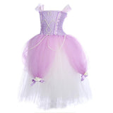 Girls Princess Sofia Dress Up Costume Party Stage Cosplay Tutu Dress