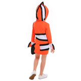 Kids Halloween Ocean Theme Party Clown Fish Nemo Cosplay Matching Outfits
