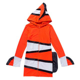 Kids Halloween Ocean Theme Party Clown Fish Nemo Cosplay Matching Outfits