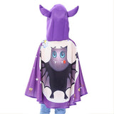 Girls Halloween Cloak Party Carnival Performance Costume Kids Ox Horn Cloak Festival Cosplay Masquerade Supplies
