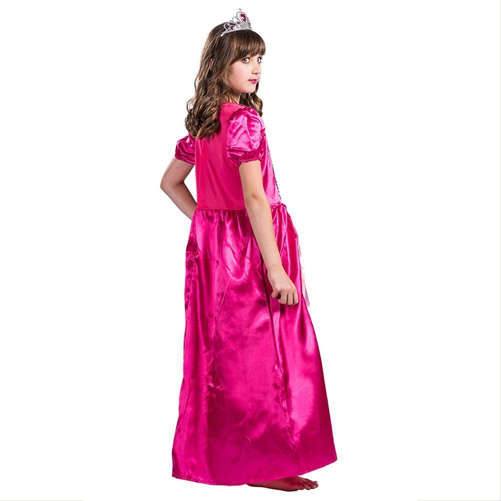 Girls Deluxe Princess Costume Halloween Party Dress Up Outfit
