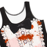 Halloween Horror Role-Playing Costume Cosplay Stage Suit Bloody Maid Dress
