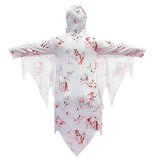 Halloween Kids Bloody Ghost Costume Party Masquerade Cosplay Carnival Dress For Boys Girls
