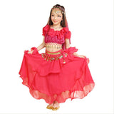 Girls Indian Dance Outfit Halloween Costumes Belly Dance Costume Bollywood Dress