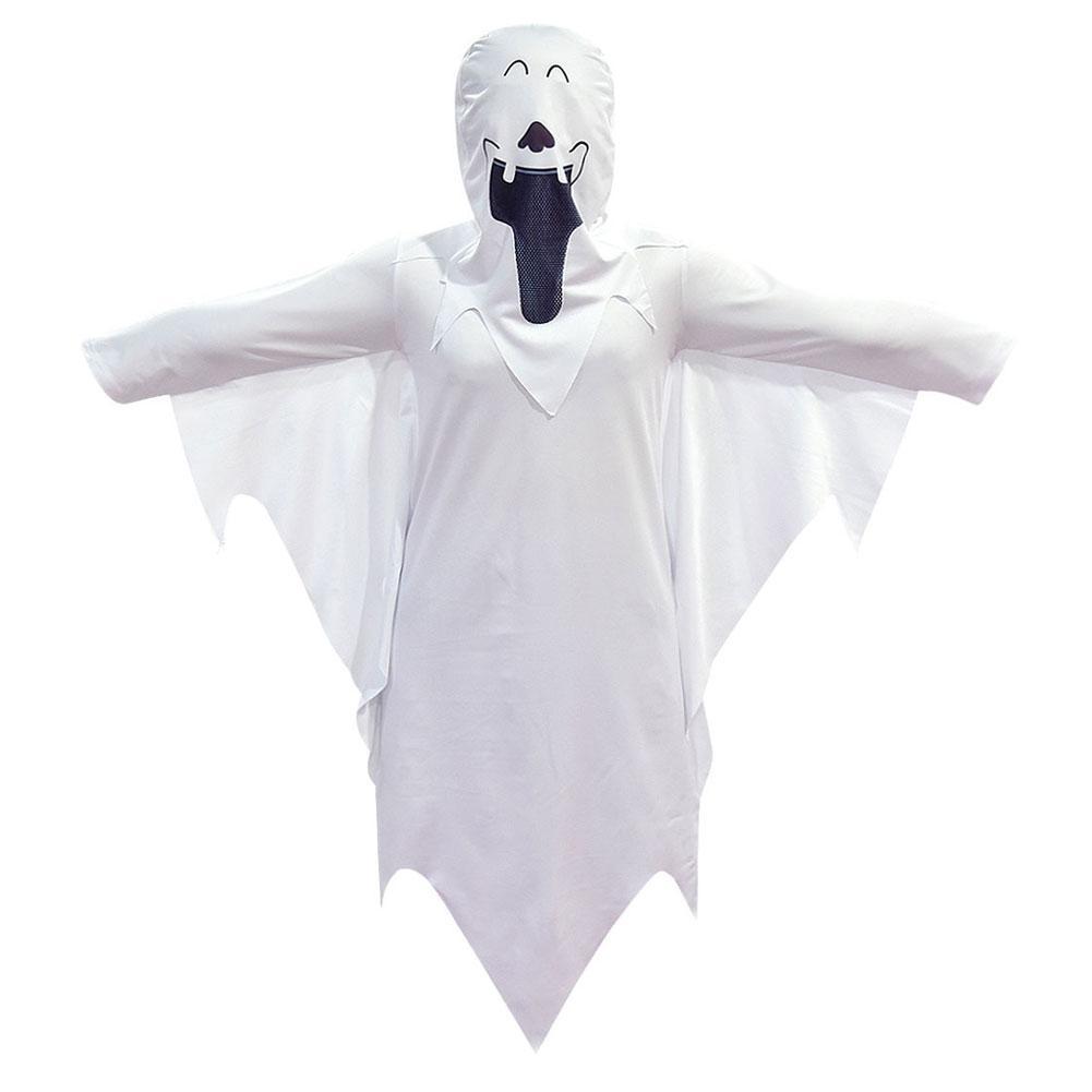Halloween Kids Ghost Costume Party Masquerade Cosplay Carnival Dress For Boys Girls