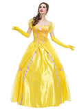 Princess Dress Yellow Fairy European Court Dress