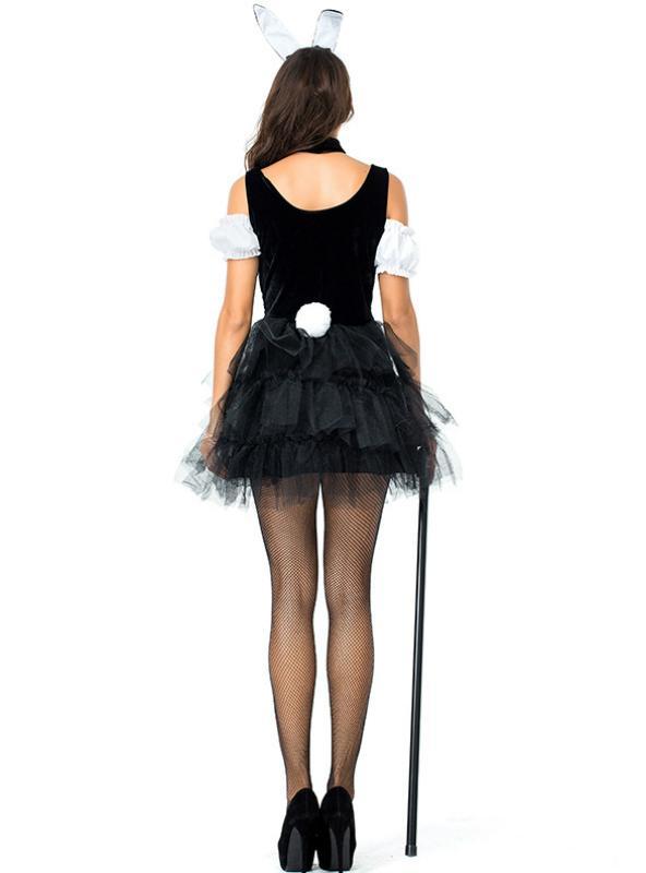 Halloween Bar Bunny Girl Cosplay Dress