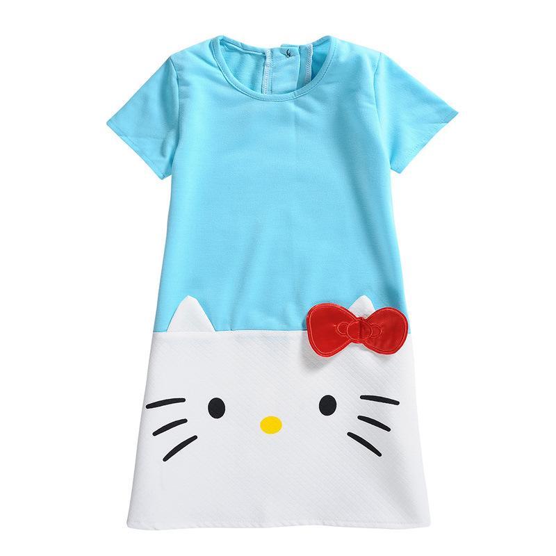 Hello Kitty Shirt Dress For Kids Girls
