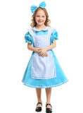 Halloween Princess Dress Costume Alice in Wonderland Maid