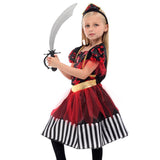 Halloween Cosplay Party Children Girls Pirate Costume Set Halloween Dress Up Party Costume