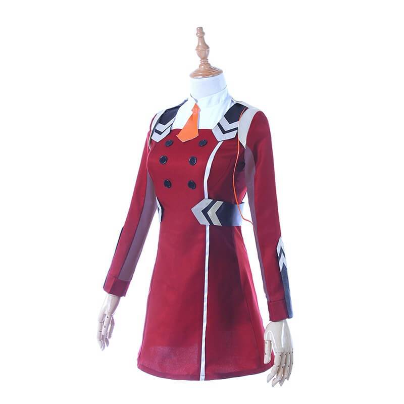 DARLING In The FRANXX ZERO TWO Uniform Outfit Anime Cosplay Costume