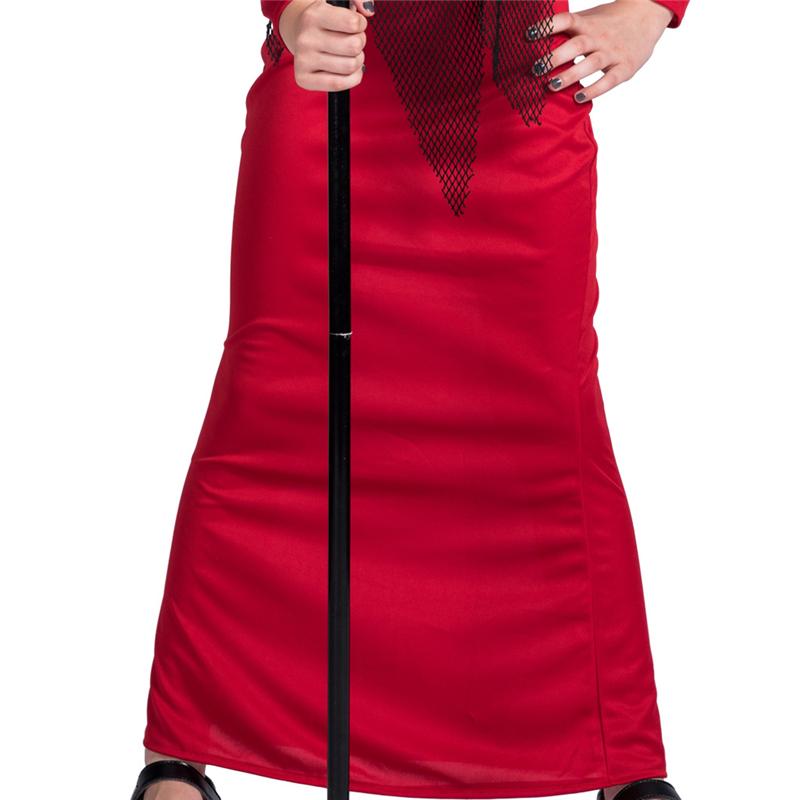 Fancy Demon Costume Cosplay For Girls Devil Dress Up Halloween Costume For Kids