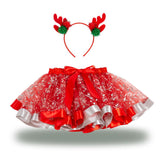 Cute Santa Claus Dress Reindeer Costume Christmas Tree Skirt Christmas Costume for Kids