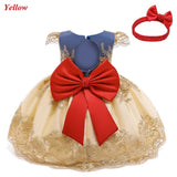 Baby Girls Christmas Dress 3 6 9 12 18 24 Months Toddler Newborn Lace Princess Dress