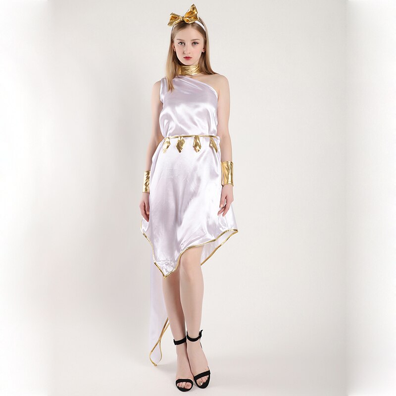 Halloween Arab Greek Goddess Costume Indian Dancer Athena Dance Dress Exotic Costume