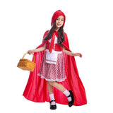 Cute Little Red Riding Hood Costume Cosplay Girls Halloween Costume For Kids