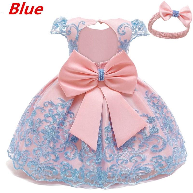 Baby Girls Christmas Dress 3 6 9 12 18 24 Months Toddler Newborn Lace Princess Dress