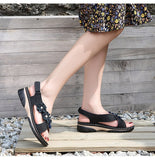 Summer Big Size Platform Women Sandals Open Toe Roman Sandals Ladies Sexy Beach Shoes
