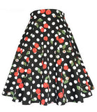 2021 Casual High Waist Cotton Daily Skirt For Summer Slim A-line Women Knee-length Office Big Swing Rockabilly Party 50s Skirts