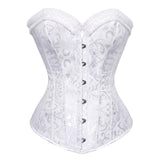 Corset Top for Women Sexy Lace Bustier Corset Lingerie Steel Boned Waist Cincher Bodyshaper Costume Gothic Corsets Plus size