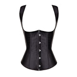 Strap Corsets Vest Waist Cincher Bustiers Top Shape Body Shaper Plus Size Underbust Corset Sexy Women Cupless Corselet