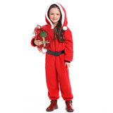 Christmas Child clothes Adult jumpsuits Onesie Cosplay Parents And Children costume Flannel One Piece Onesie Festivals Party