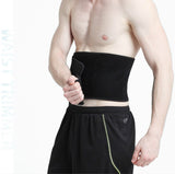 Waist Trimmer Belt For Men and Women Slim Body Sweat Wrap for Stomach and Back Lumbar Support