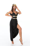 Halloween Party Exotic Ancient Egyptian Pharaoh Costume For Wome Cosplay Outfit Suit Cleopatra Princess Long Dress