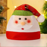 Christmas Hat Children Cartoon Snowman Elk Christmas Decoration Plush Cap Adult Antlers Christmas Supplies Santa Claus Gifts