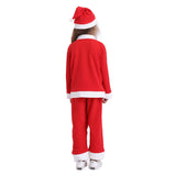 Christmas Clothes Children Santa Claus Boys and girls Festival Party Cosplay Suit New year  child costume with Christmas 