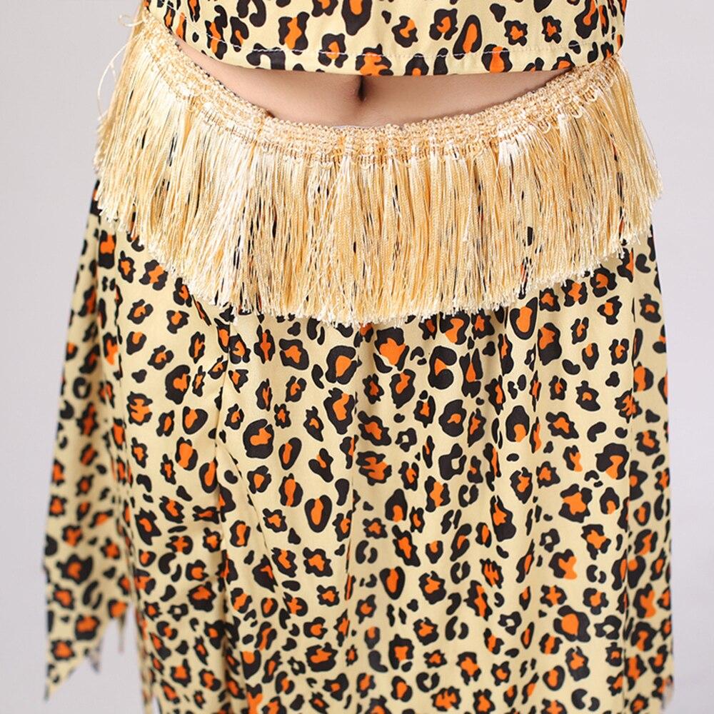 Halloween New Leopard Savage Caveman Primitive For Adult Lndian Clothing Carnival Costumes Men Women Couples Dress
