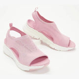 Summer Plus Size Casual Sole Soft Wedge Women Platform Shoes Comfort Roman Sandals