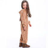 Christmas clothes Children jumpsuits Onesie Cartoon elk Animals Kids One Piece Cosplay costume Child Festivals Party Nightclothe