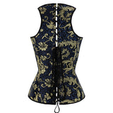 Gothic Sexy Straps Underbust Corset Vest Lace Up Boned Waist Trainer Slimming Corset Bustier Lingerie Top Plus Size S-6XL