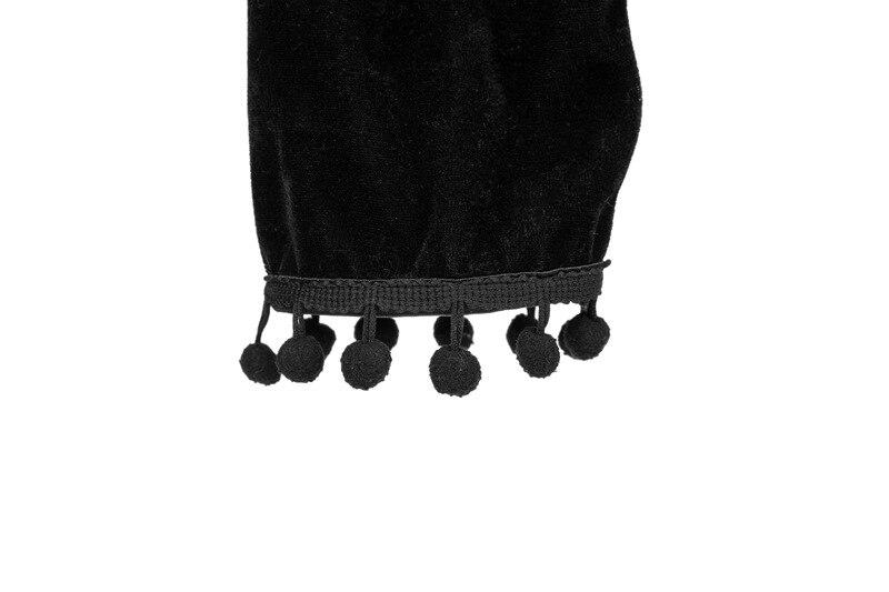 Gothic Black Velvet Short Steampunk Crop Jacket Long Sleeve Women Gothic Bolero Victorian Coat Vintage Corset Accessories