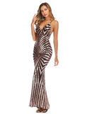 Sexy Sleeveless Cocktail Dress Black Apricot Mermaid Robe De Soriee Spaghetti Strap Sequin Formal Dress For Women Party Gown New