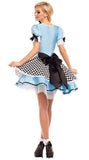 Sexy Alice in Wonderland Cosplay Costume Adult Women Halloween Party Maid Costume Storybook Alice Queen of Heart Fancy Dress