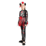 Mexico Death Day Cosutme Cosplay For Girls Halloween Costume For Kids