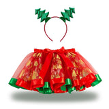 Cute Santa Claus Dress Reindeer Costume Christmas Tree Skirt Christmas Costume for Kids