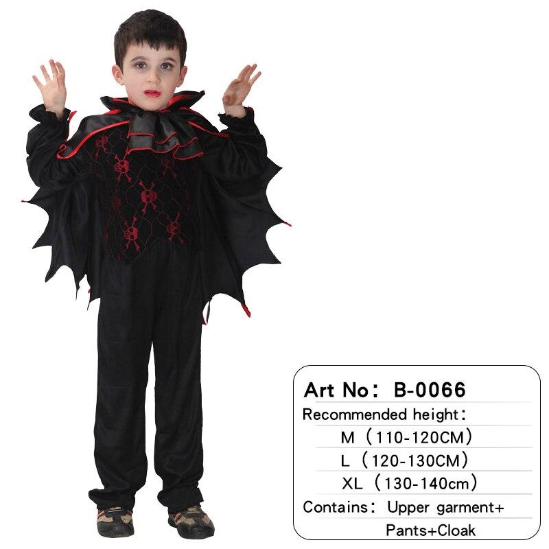 Halloween Boys Scream Ghost Face Costume Kids Vampire Costume Child Skeleton Costume Cosplay Purim Carnival Dress Up