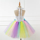 Fancy Girls Mermaid Princess Dress Costume Cosplay Halloween Costume For Kids Carnival Party Suit