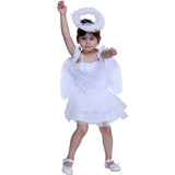 Cute Angel Costume For Girl Toddler Halloween Kids Cosplay Dress
