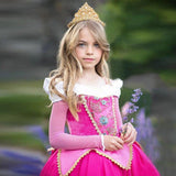 Girls Sleeping Beauty Fairy Costume Cosplay Dress Halloween Costume For Kids Carnival Party Performance Suit