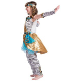 Cleopatra Mummy Costume For Kids Zombie Cosplay Girls Halloween Costume For Kids Ancient Egypt Dress Carnival Children Suit