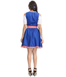 Oktoberfest Costume Party Cosplay Beer Girl Maid Costume Dress for Women Wench German Dirndl Dress