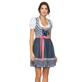 Women Oktoberfest Costume Octoberfest Bavarian Dirndl Maid Peasant Skirt Dress Party Female Oktoberfest Dress S-XXL