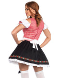 Women Oktoberfest Costume Octoberfest Bavarian Dirndl Maid Peasant Dresses Adult Party Cosplay Costume