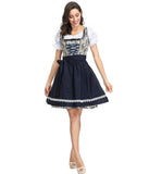 Carnival Festival October Beer Maid Costume German Oktoberfest Wench Maiden Dirndl Fancy Dress