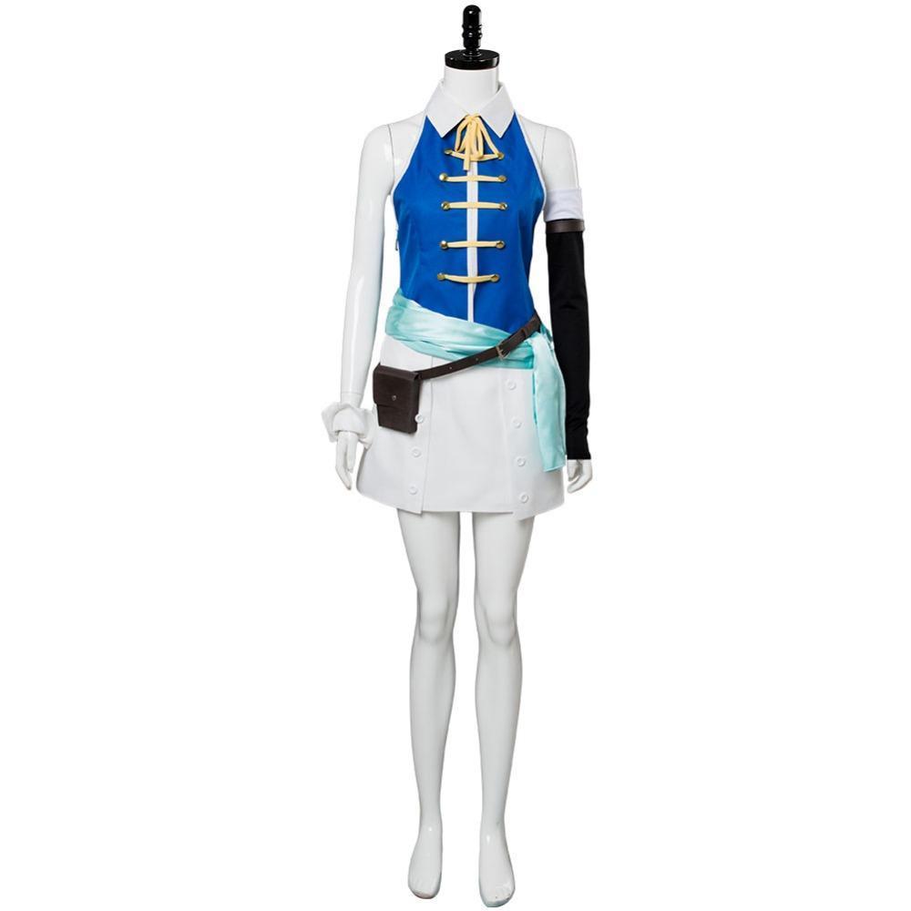 Fairy Tail Lucy Cosplay Costume Women Girls Halloween Party Dress