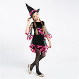 New Arrival Kids Witch Costume Girls Party Fancy Cosplay Clothing